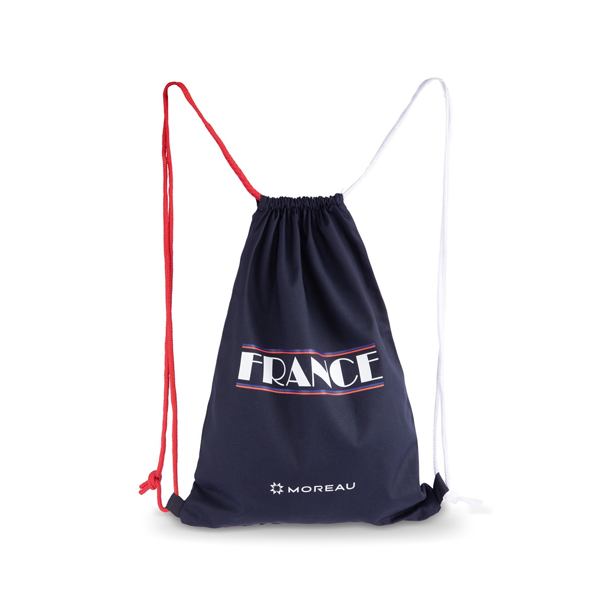 Navy blue string bag France