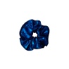 Haargummi aus metallisiertem Puder-Mitternachtsblau