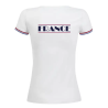 Teeshirt France femme blanc