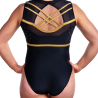 Gold Bastille leotard