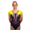 Justaucorps Sophie ML Noir & Jaune Rose