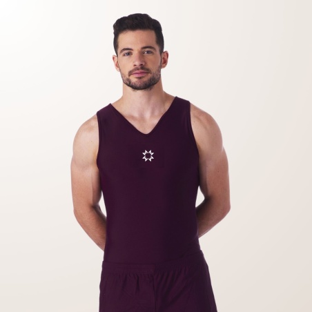 Tricou de gimnastică Bordeaux