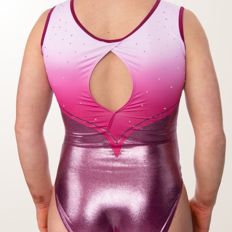 Tricou de gimnastică Laboum fără mâneci, roz