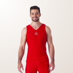 Leotard GAM rouge