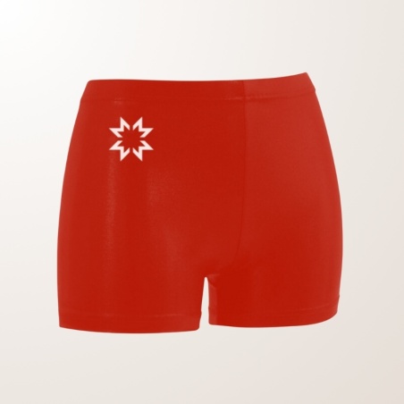 Short Microfibre Rouge - Compétition