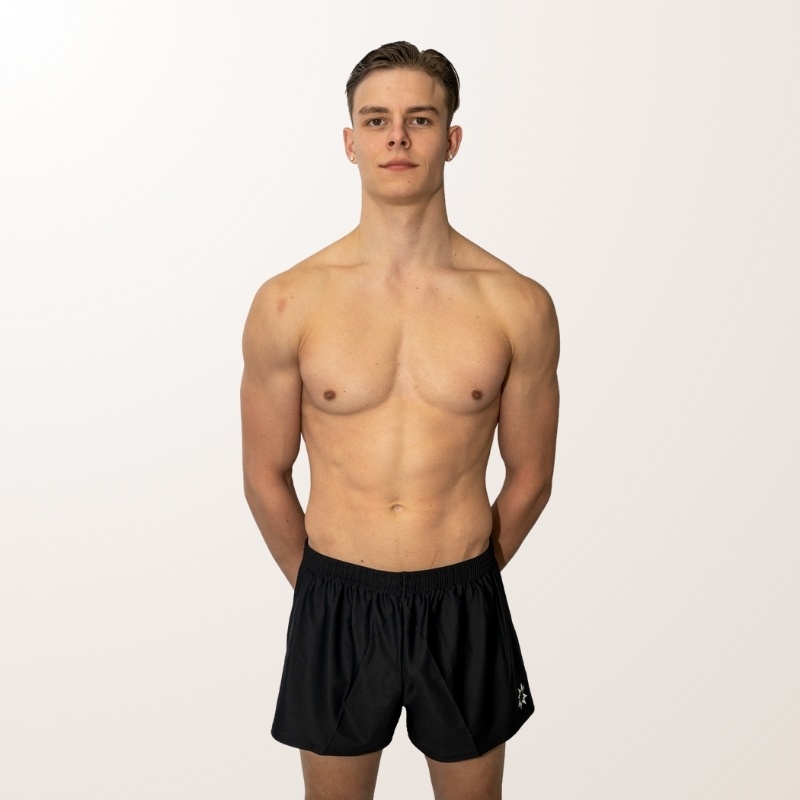 Black short for men