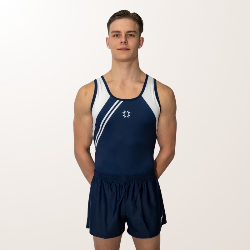 Kunstturnhose Mitternachtsblau