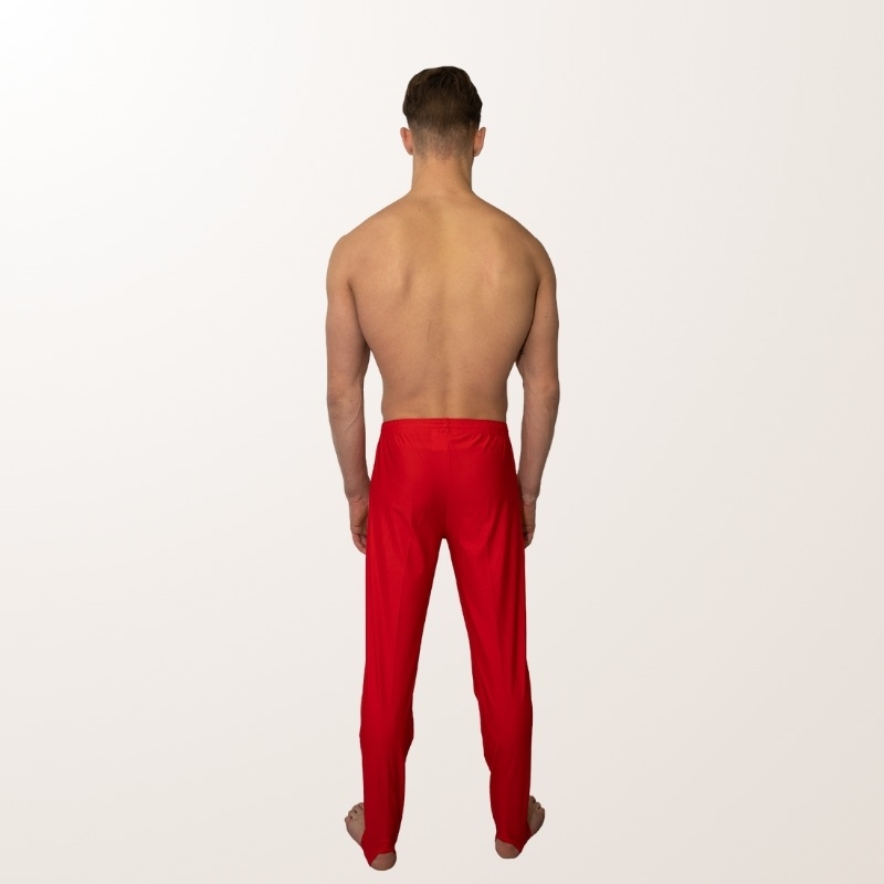 Mens red longs