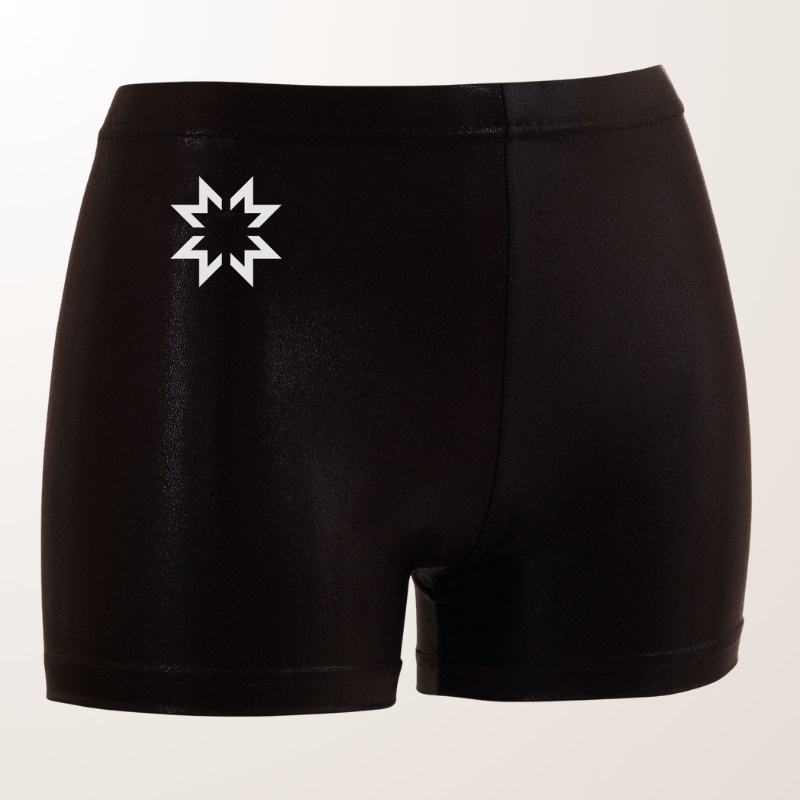 Black Microfiber Short