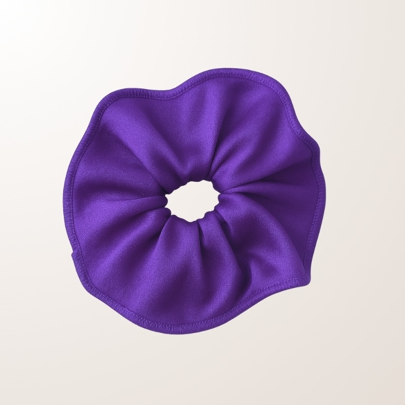 Shiny Iris Scrunchie