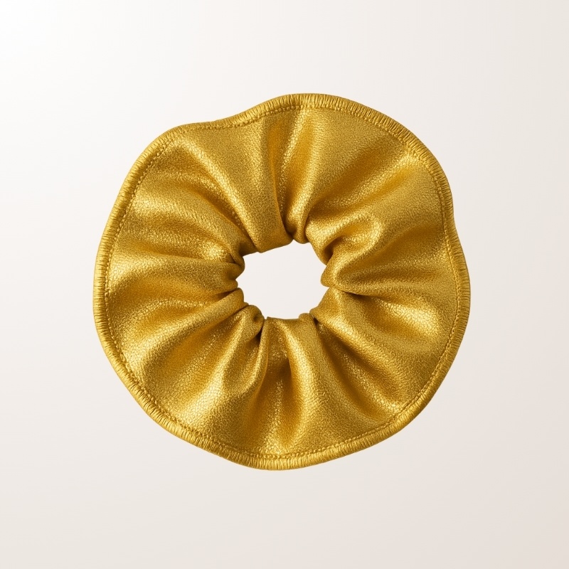 Gold Scrunchie