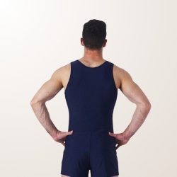 Léotard bleu nuit