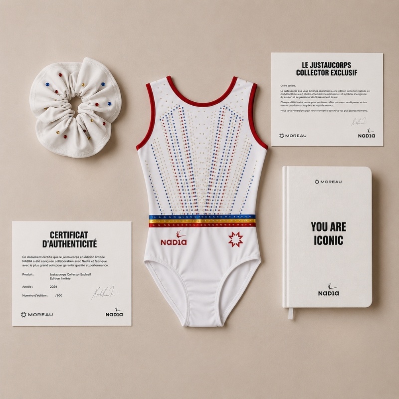 Nadia Comăneci - Numbered Iconic White Collector's Box
