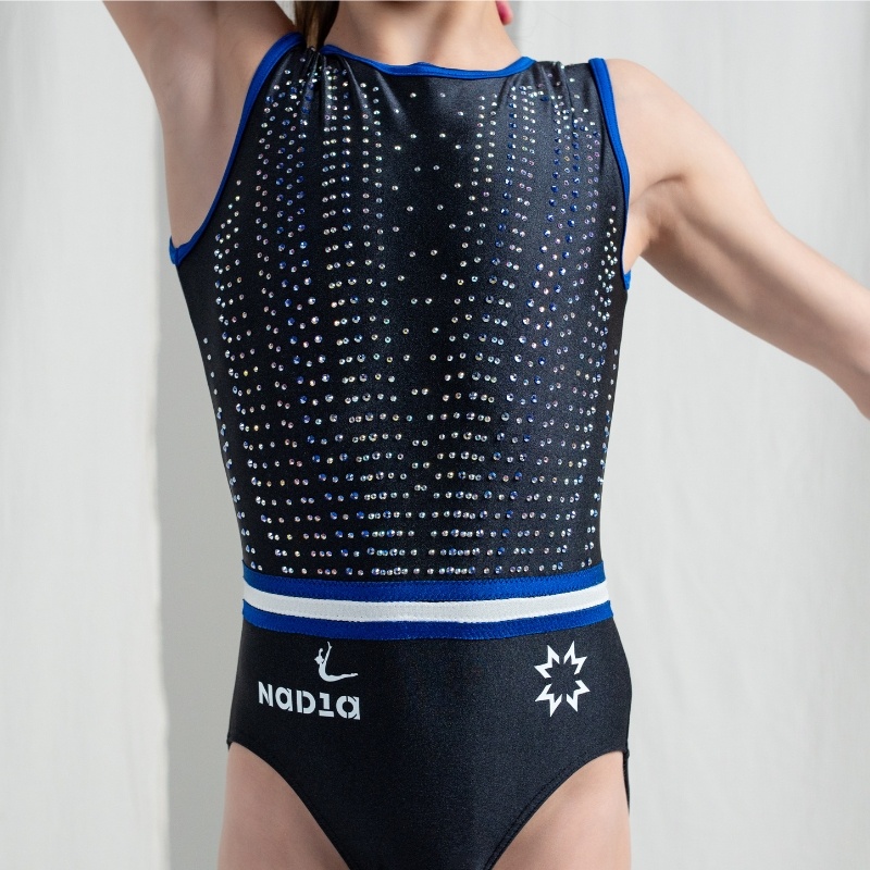 Nadia Comăneci - Justaucorps Iconic Black
