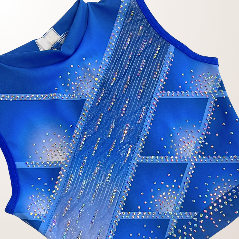 Trikot „Facette“ in Blau | Moreau Sport